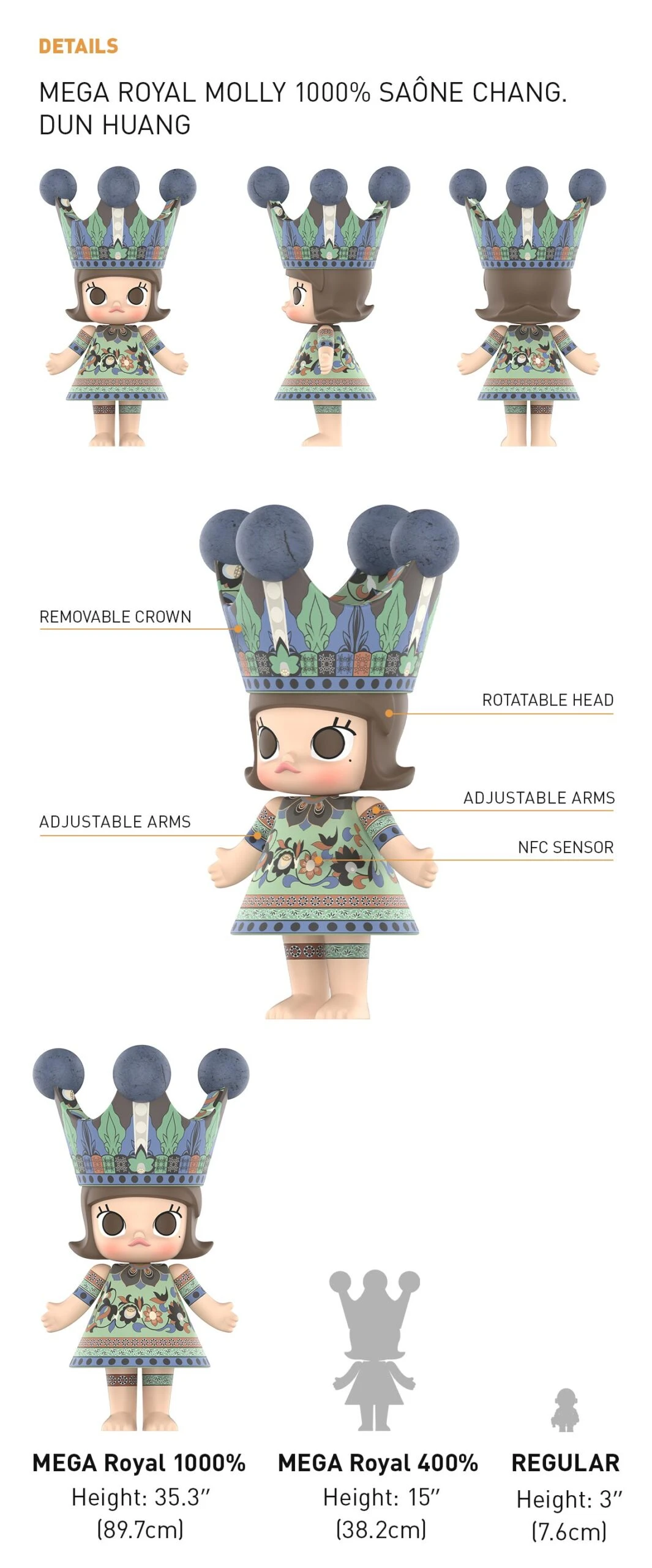 MEGA ROYAL MOLLY 1000% Shana Chang. Dun Huang 10 MEGA ROYAL MOLLY 1000% Shana Chang. Dun Huang - Image 10