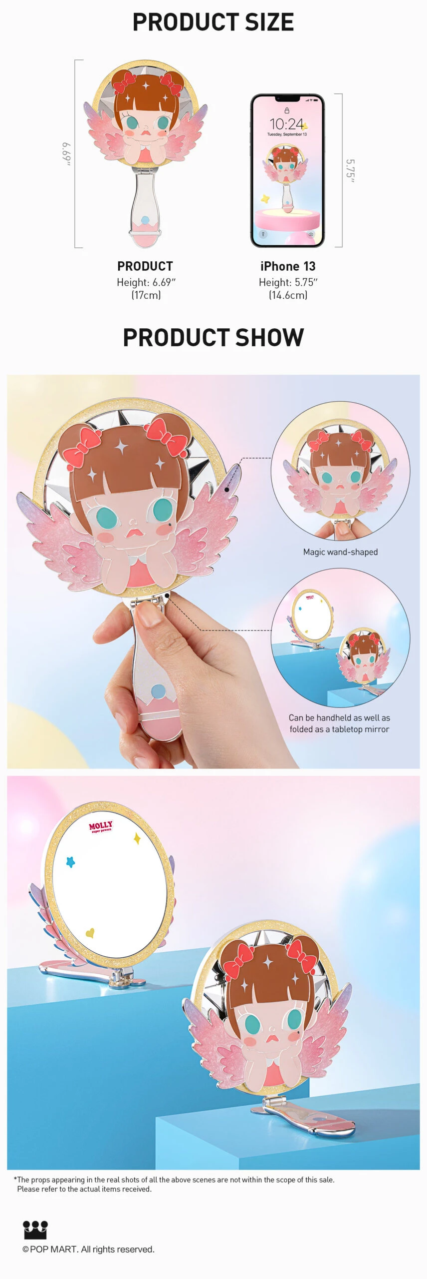 MOLLY My Instant Superpower Series-Handheld Mirror 6 MOLLY My Instant Superpower Series-Handheld Mirror - Image 6