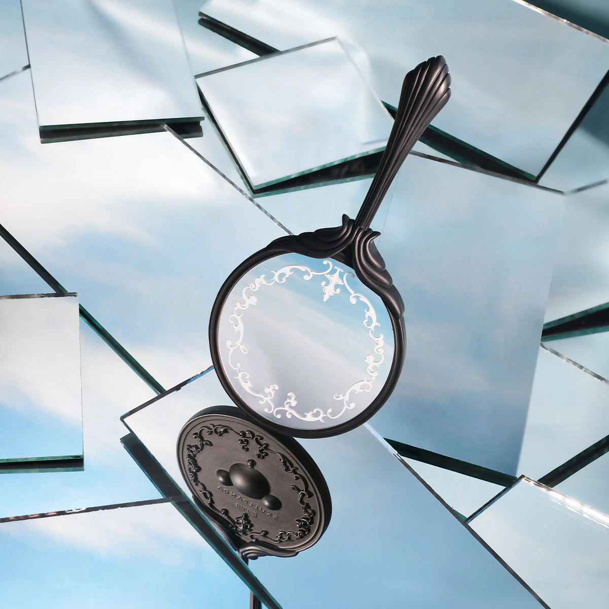 SKULLPANDA Image Of Reality Series-Handheld Mirror 3 SKULLPANDA Image Of Reality Series-Handheld Mirror - Image 3