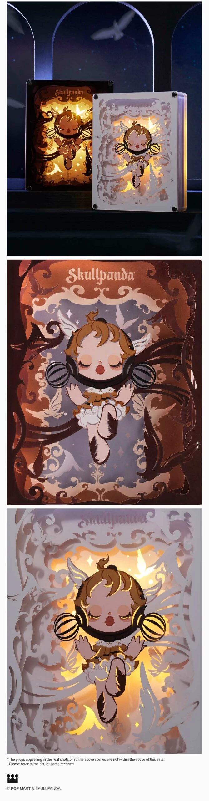 SKULLPANDA Image Of Reality Series-Papercraft Lamp (Colored Ver.) 7 SKULLPANDA Image Of Reality Series-Papercraft Lamp (Colored Ver.) - Image 7