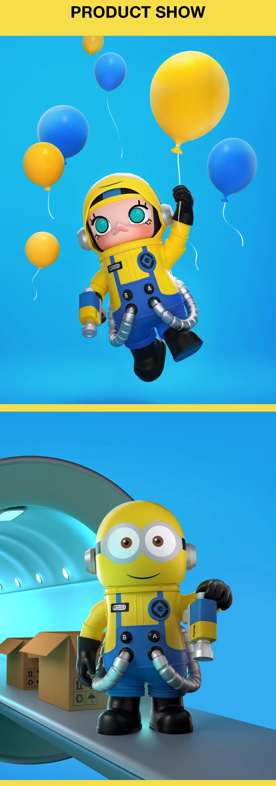 MEGA SPACE MOLLY 400% Minions 15 MEGA SPACE MOLLY 400% Minions - Image 15