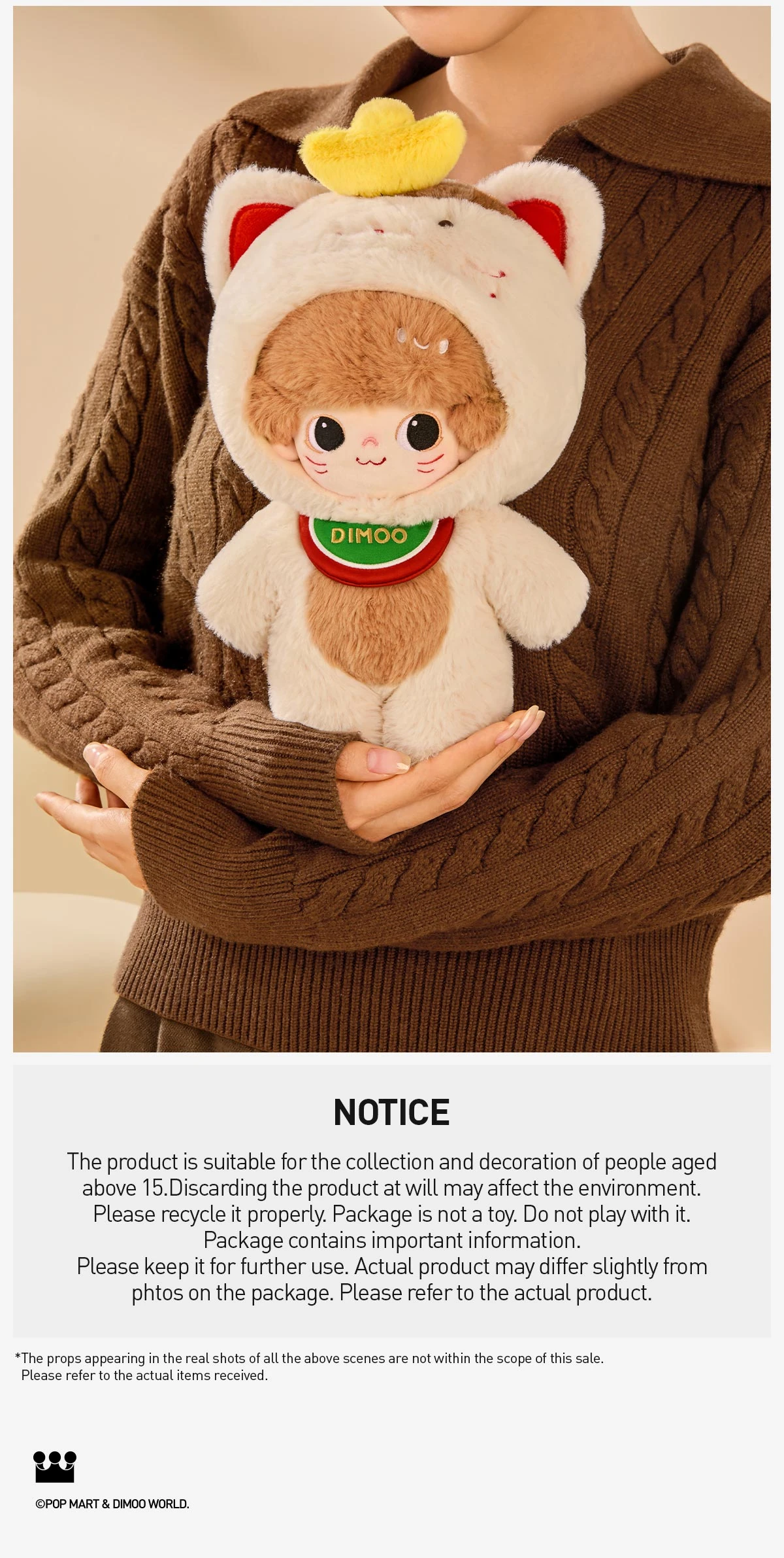 DIMOO Weaving Wonders Series-20cm Cotton Doll 8 DIMOO Weaving Wonders Series-20cm Cotton Doll - Image 8