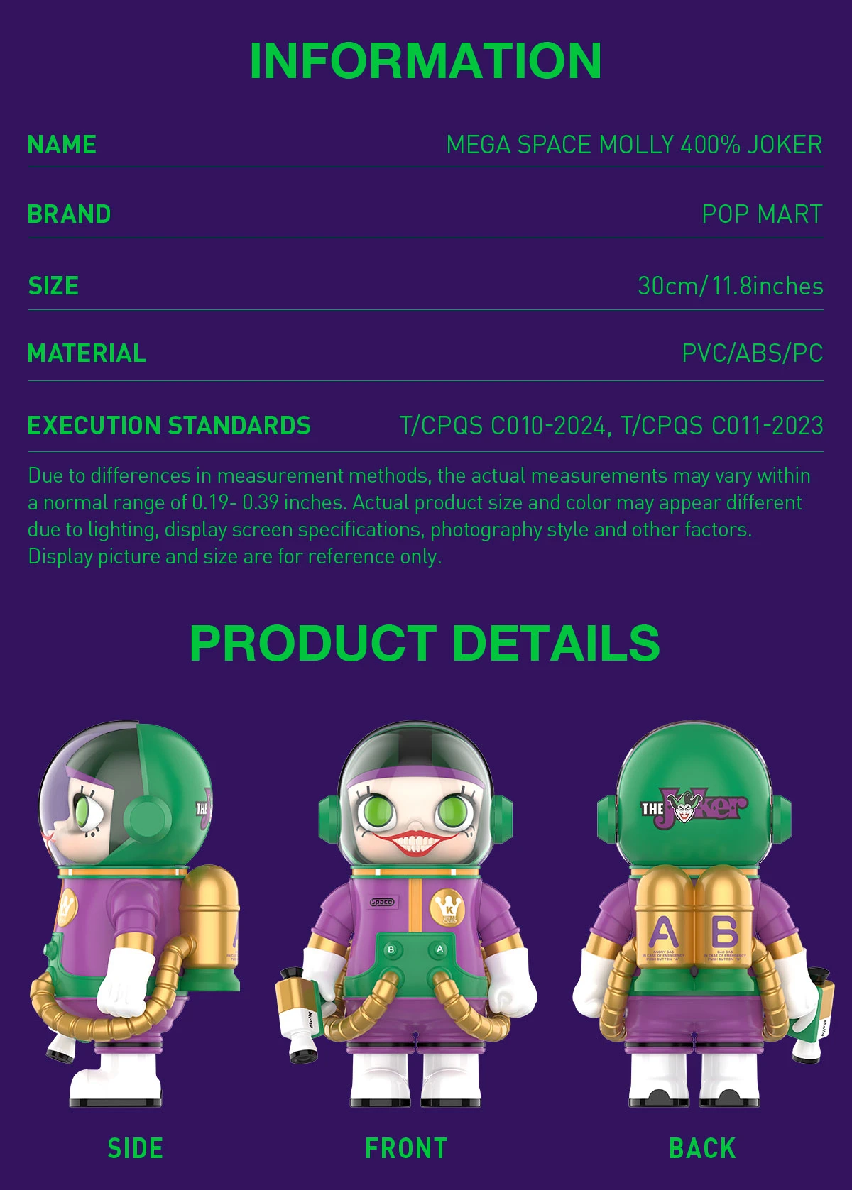 MEGA SPACE MOLLY 400% JOKER 13 MEGA SPACE MOLLY 400% JOKER - Image 13