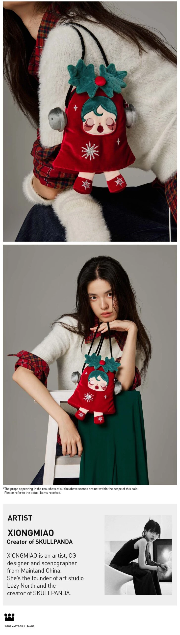 SKULLPANDA Tell Me What You Want Series Crossbody Bag 16 SKULLPANDA Tell Me What You Want Series Crossbody Bag - Image 16