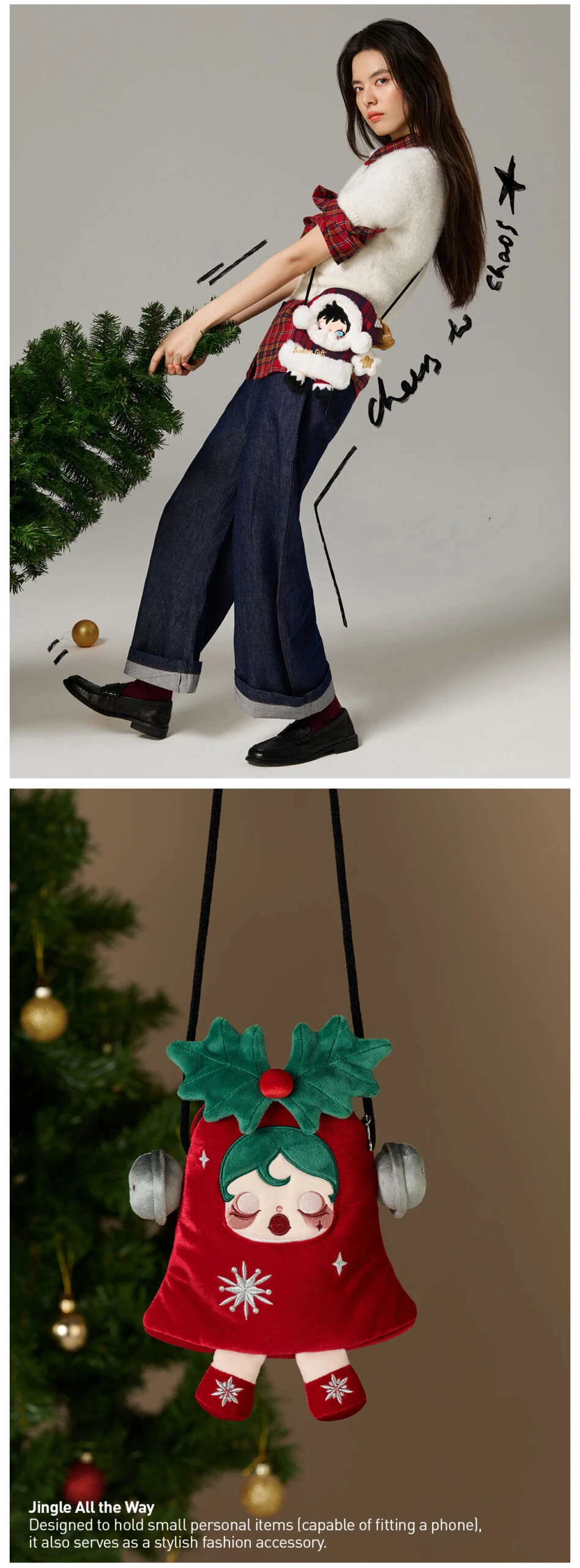 SKULLPANDA Tell Me What You Want Series Crossbody Bag 15 SKULLPANDA Tell Me What You Want Series Crossbody Bag - Image 15