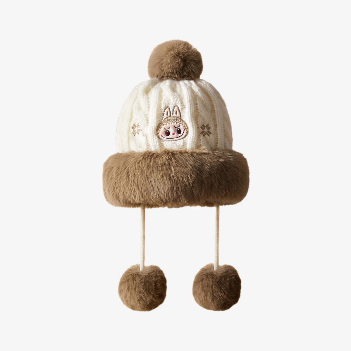 Warm Fluffy Holiday Series- LABUBU Plush Hat 1 Warm Fluffy Holiday Series- LABUBU Plush Hat