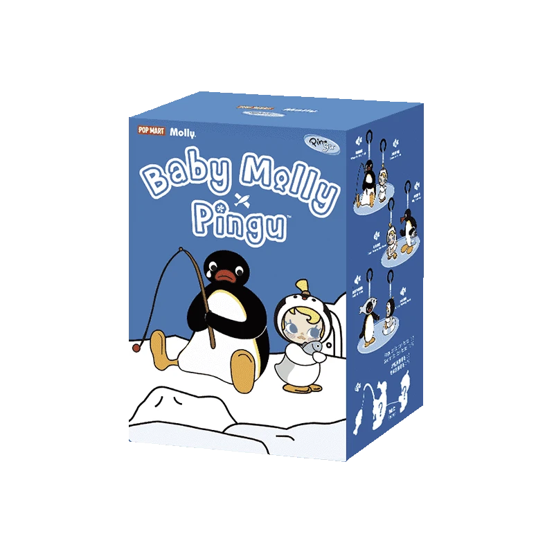 Baby Molly × Pingu Happy Fishing Series-Vinyl Plush Pendant Blind Box 20 Baby Molly × Pingu Happy Fishing Series-Vinyl Plush Pendant Blind Box - Image 20