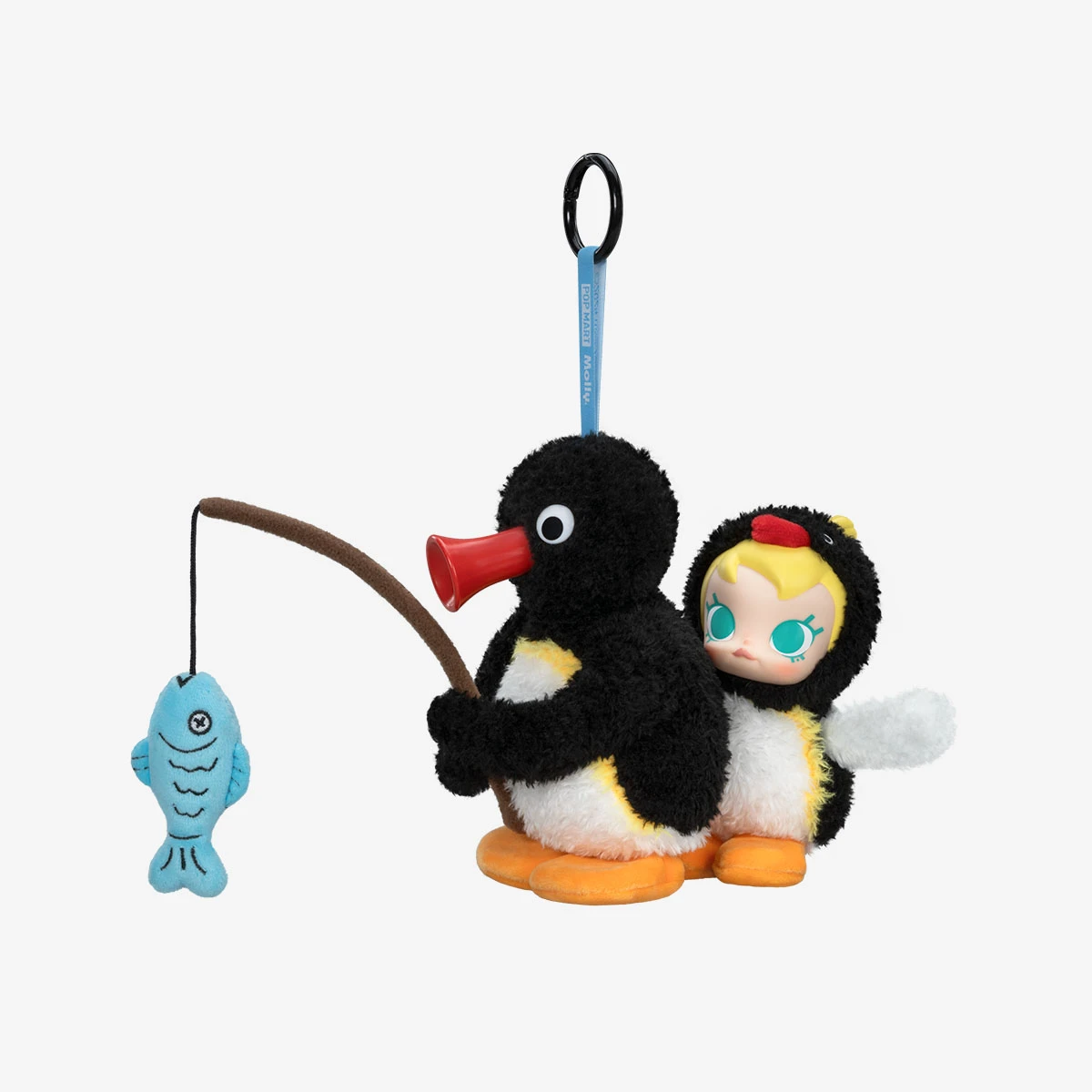 Baby Molly × Pingu Happy Fishing Series-Vinyl Plush Pendant Blind Box 8 Baby Molly × Pingu Happy Fishing Series-Vinyl Plush Pendant Blind Box - Image 8