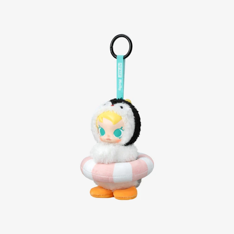 Baby Molly × Pingu Happy Fishing Series-Vinyl Plush Pendant Blind Box
