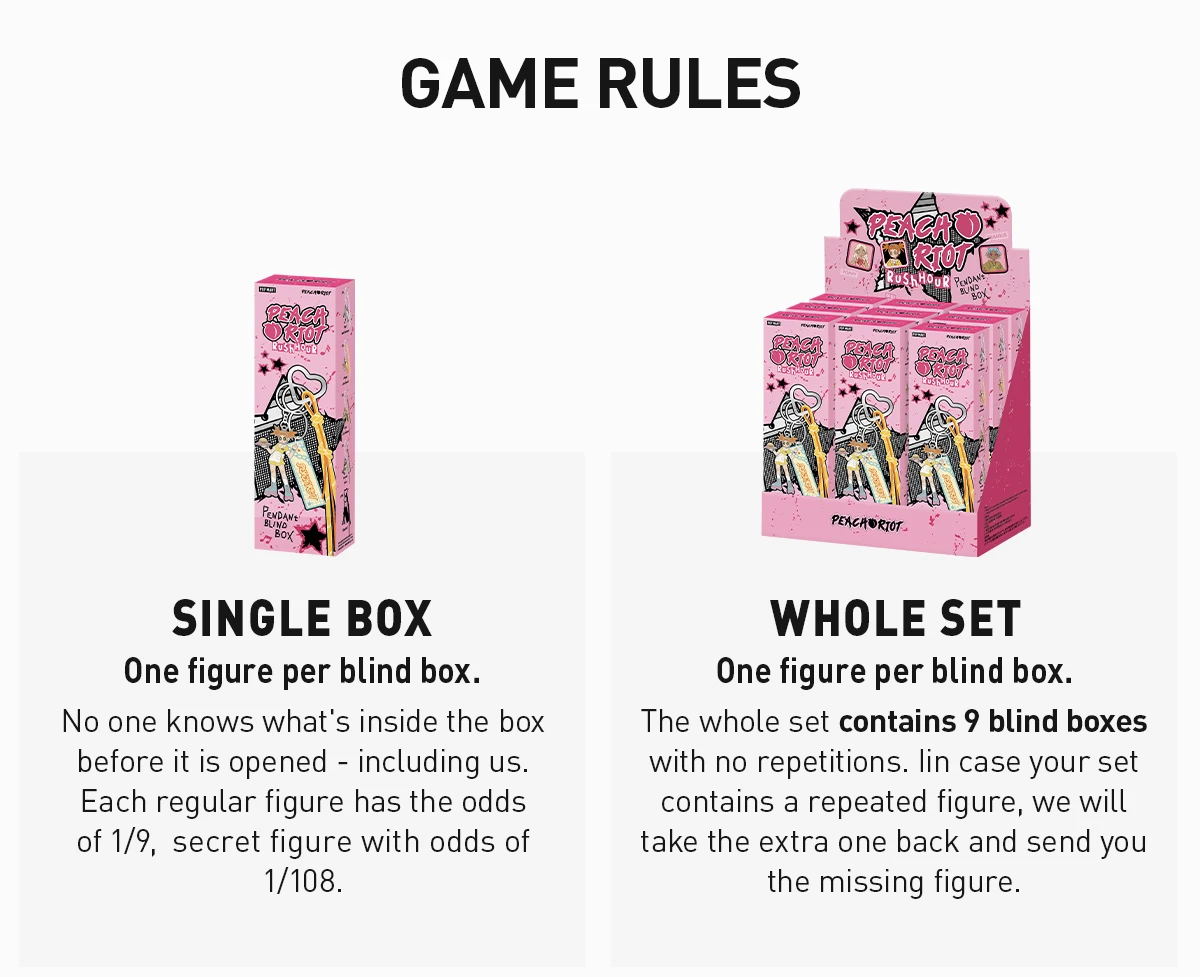Peach Riot Rush Hour Series-Pendant Blind Box 20 Peach Riot Rush Hour Series-Pendant Blind Box - Image 20