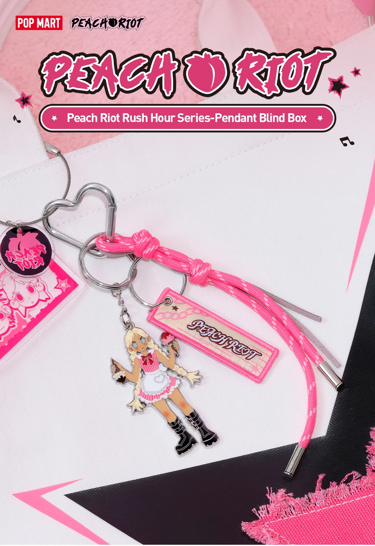 Peach Riot Rush Hour Series-Pendant Blind Box 16 Peach Riot Rush Hour Series-Pendant Blind Box - Image 16