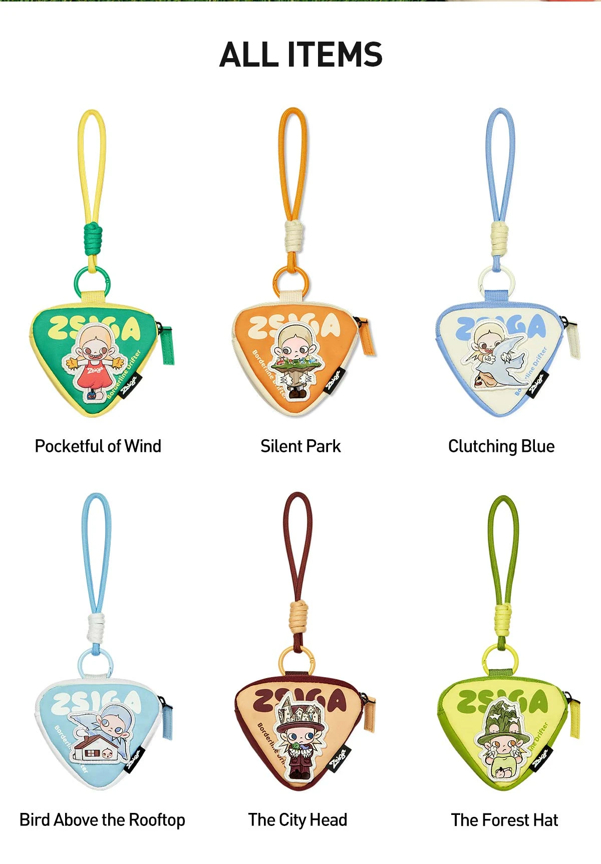 Zsiga Borderline Drifter Series-Triangular Bag Blind Box - Image 14