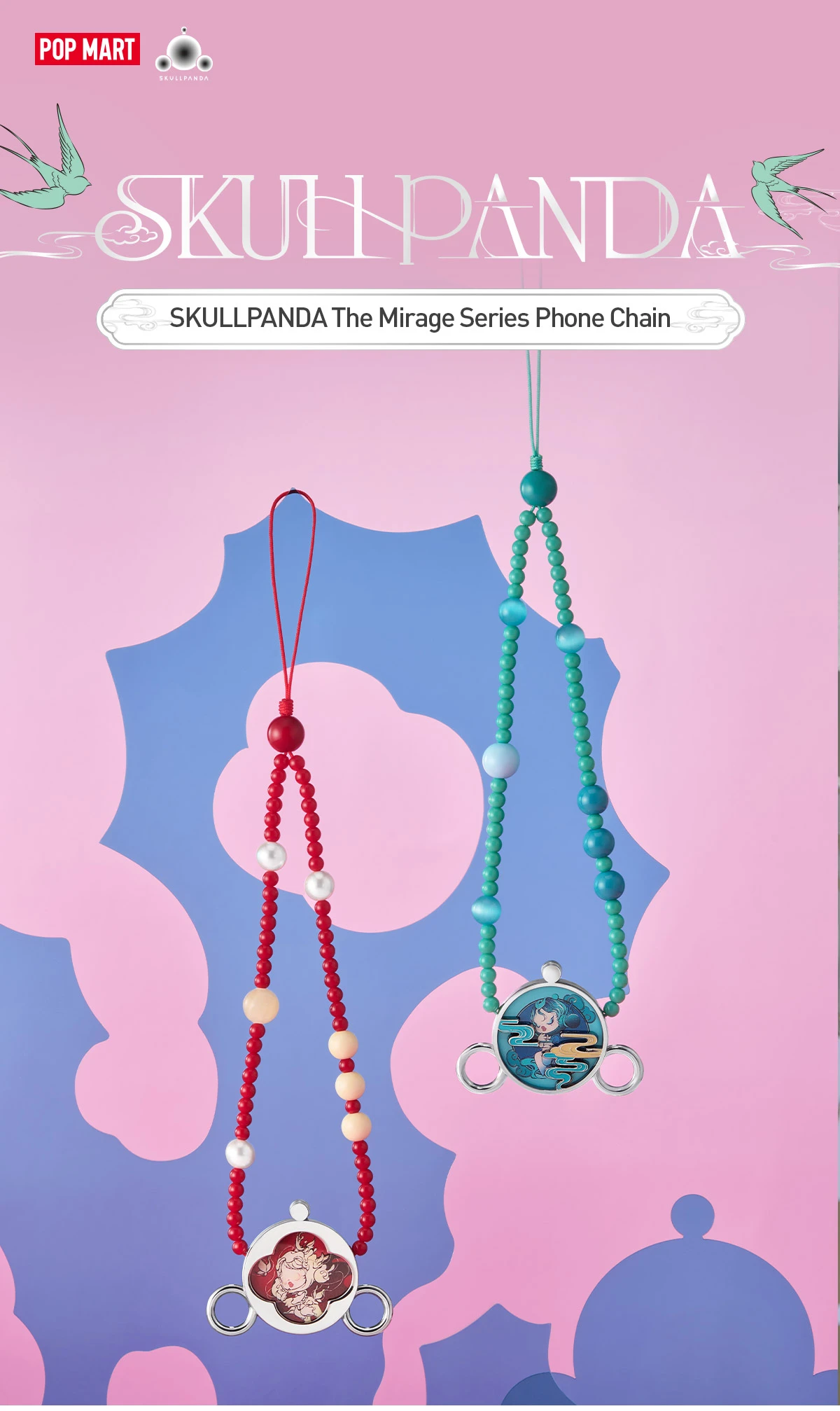SKULLPANDA The Mirage Series Phone Chain 8 SKULLPANDA The Mirage Series Phone Chain - Image 8
