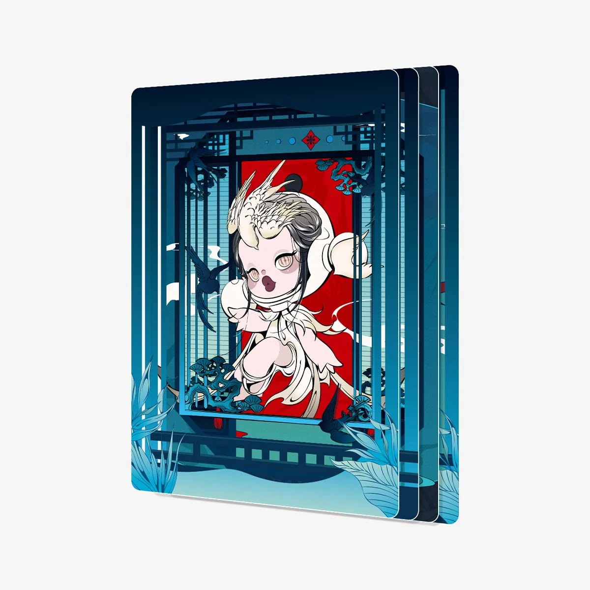 SKULLPANDA The Mirage Series Figures Art Collection Cards 1 SKULLPANDA The Mirage Series Figures Art Collection Cards