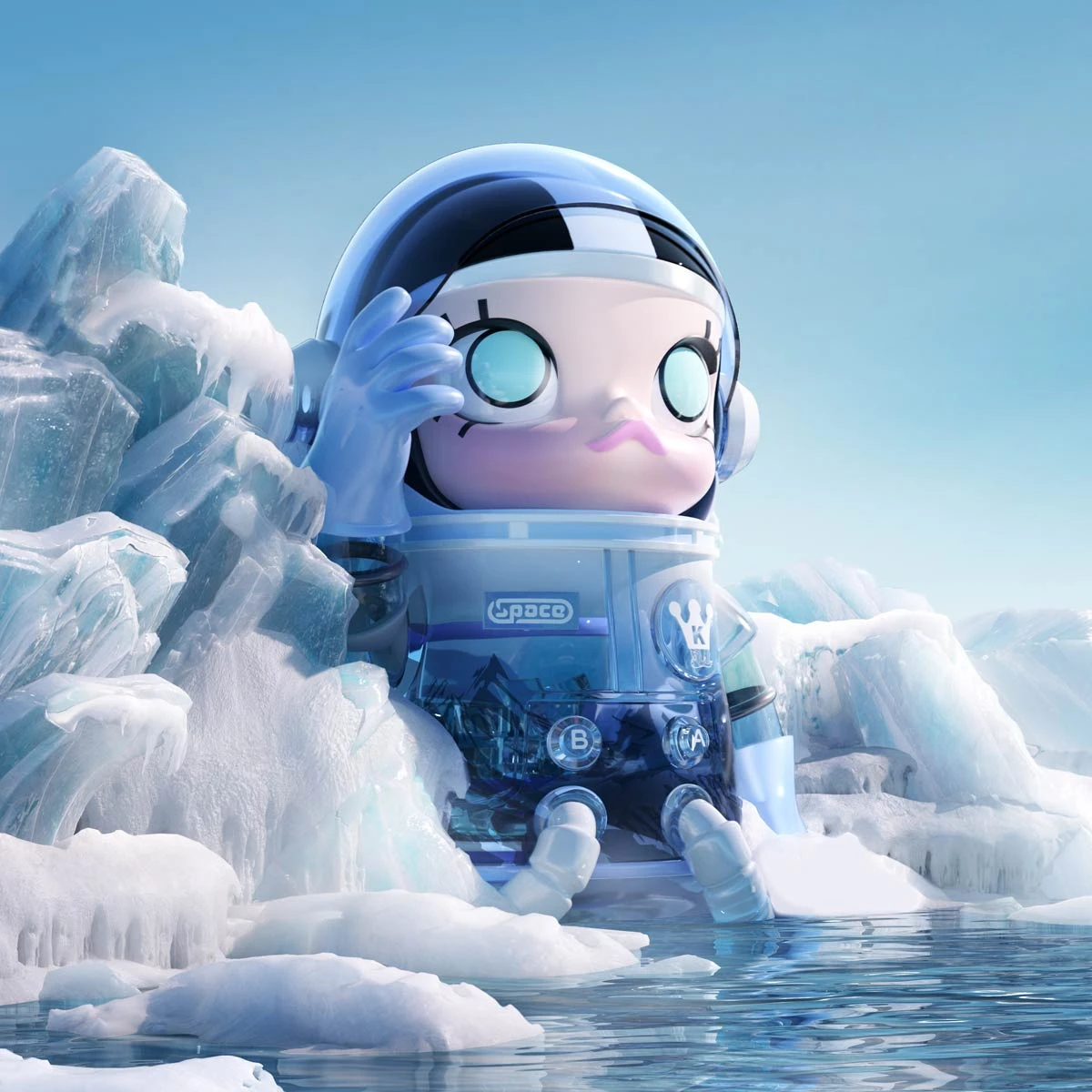 MEGA COLLECTION 1000% SPACE MOLLY Glacier 11 MEGA COLLECTION 1000% SPACE MOLLY Glacier - Image 11