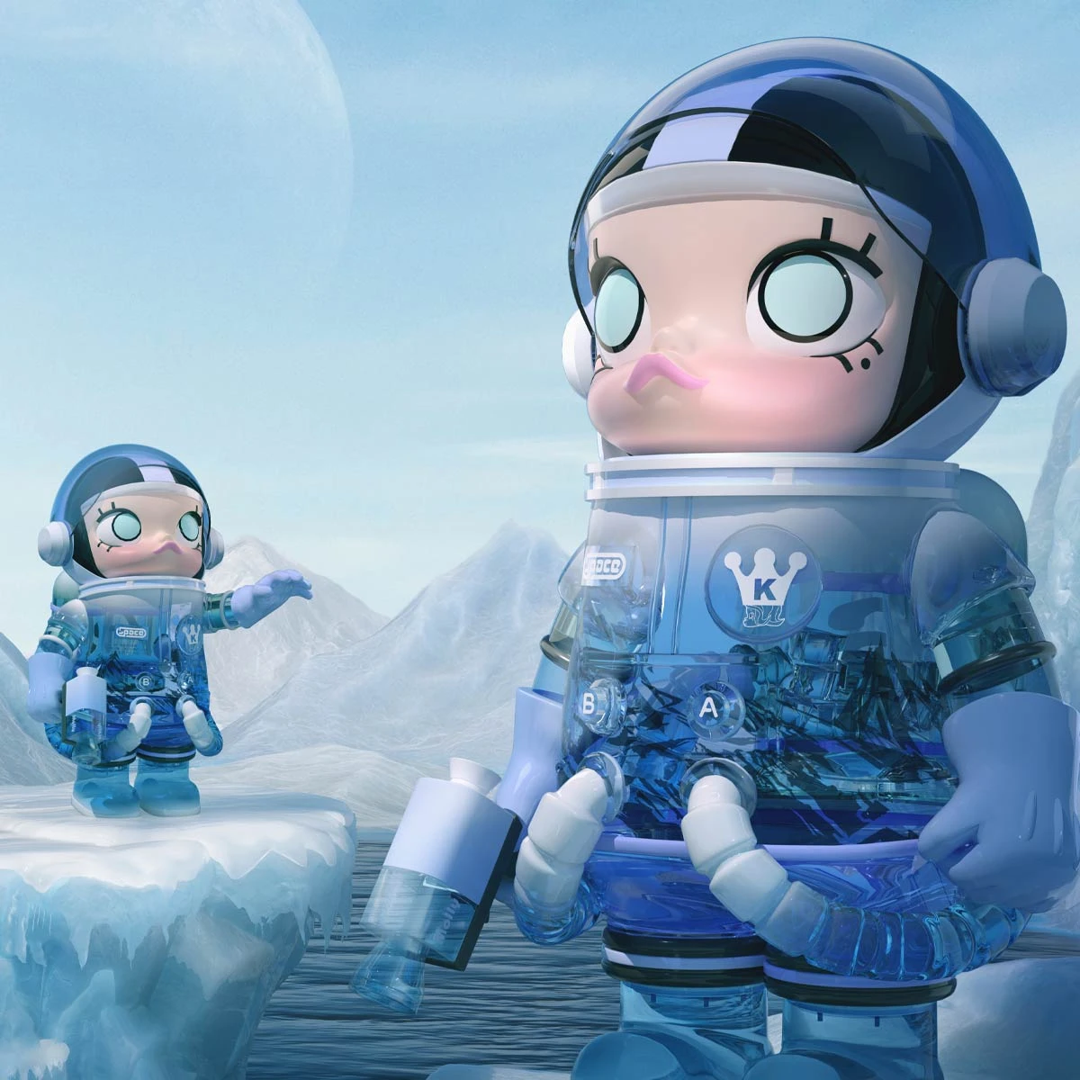 MEGA COLLECTION 1000% SPACE MOLLY Glacier 12 MEGA COLLECTION 1000% SPACE MOLLY Glacier - Image 12