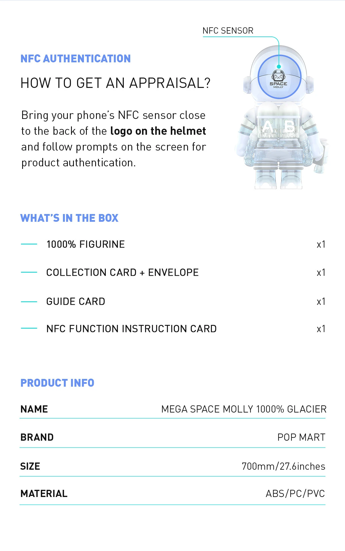 MEGA COLLECTION 1000% SPACE MOLLY Glacier 17 MEGA COLLECTION 1000% SPACE MOLLY Glacier - Image 17